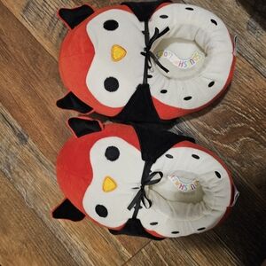 Cozy Ladybug Kids Slippers